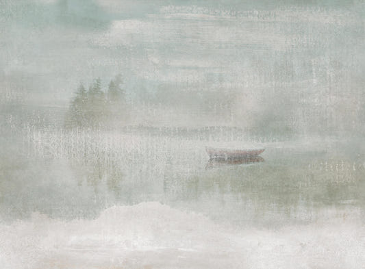 Fond d'écran abstrait du lac Misty Lake