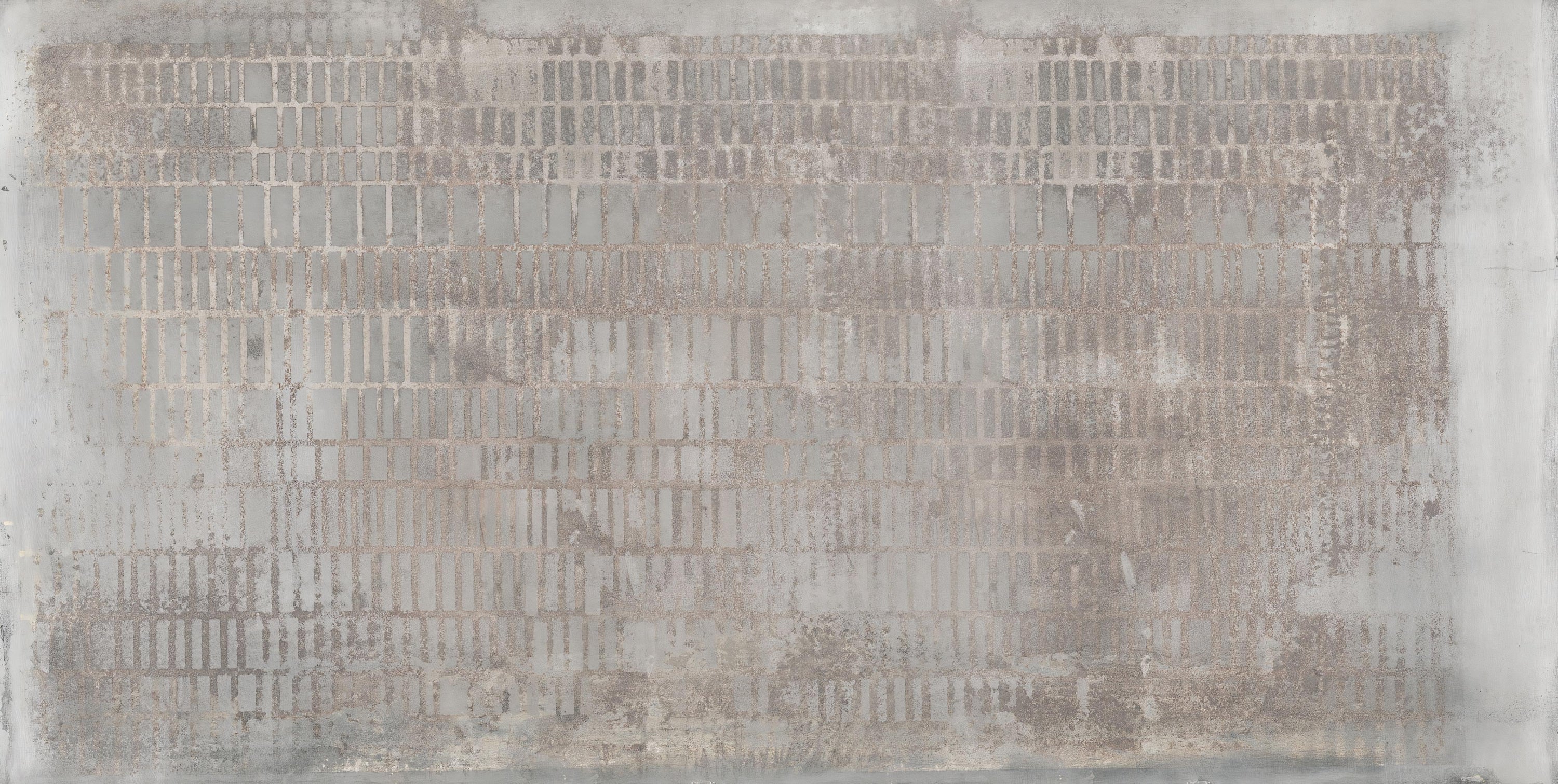 Beton strukturiertes Gittermuster Tapete in your room — zoomed