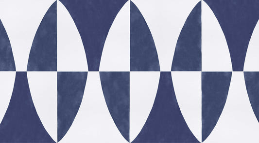 Fond d'écran de motif géométrique bleu marine