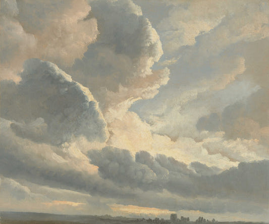 Dramatische Wolkenland -Wallpaper