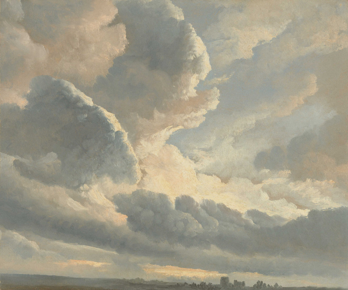 Dramatic Cloudscape Sky Wallpaper in your room — zoomed