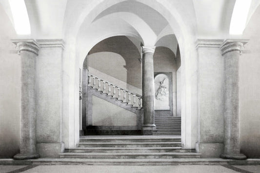 Grand Neoklassical Archway Mural