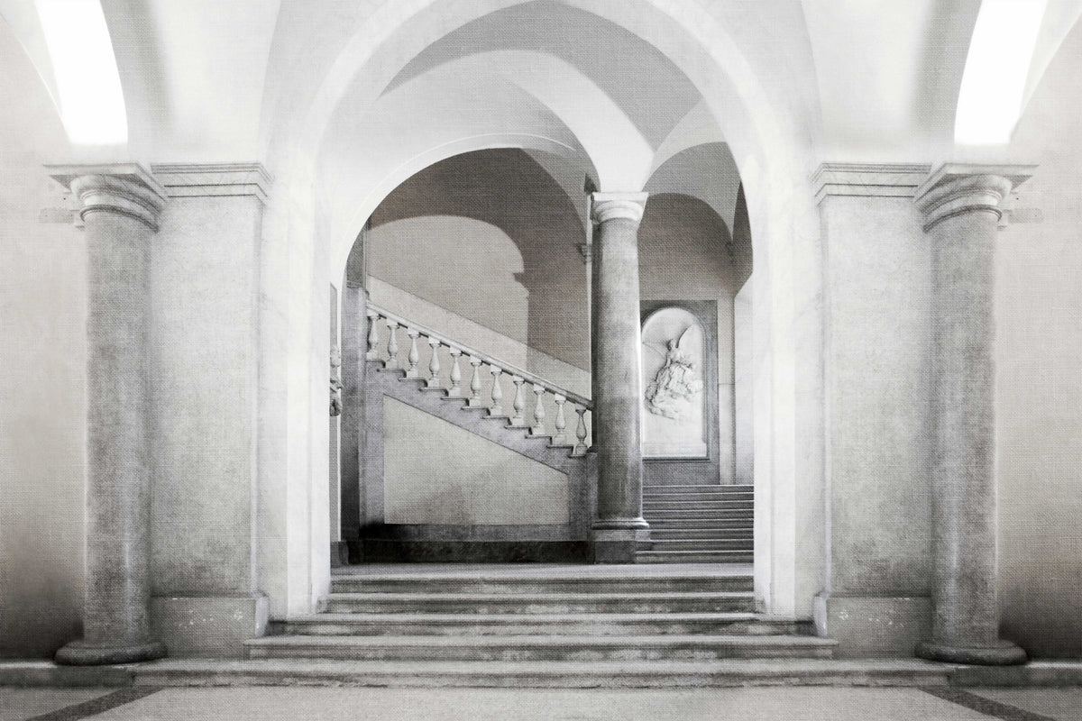 Grand Neoclassical Archway väggmålning