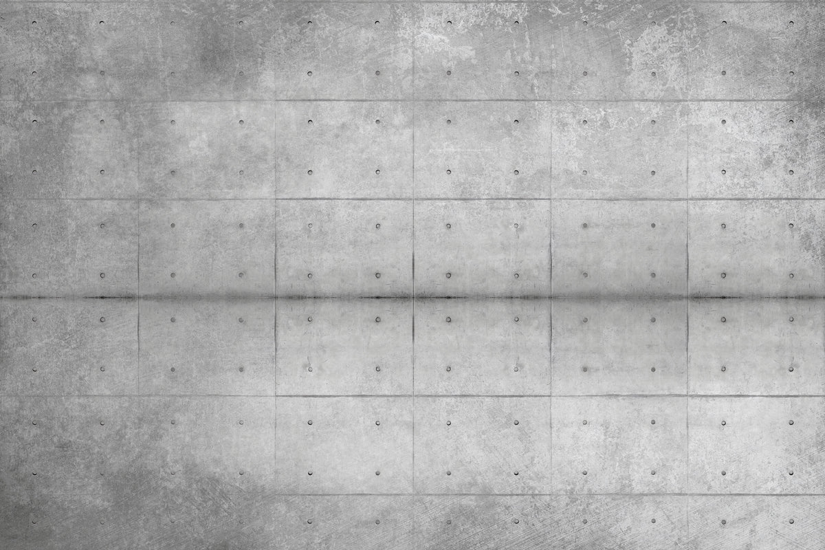 Carta da parati della trama in cemento grigio industriale in your room — zoomed