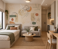 Contour Elegance Artwork Series Mural