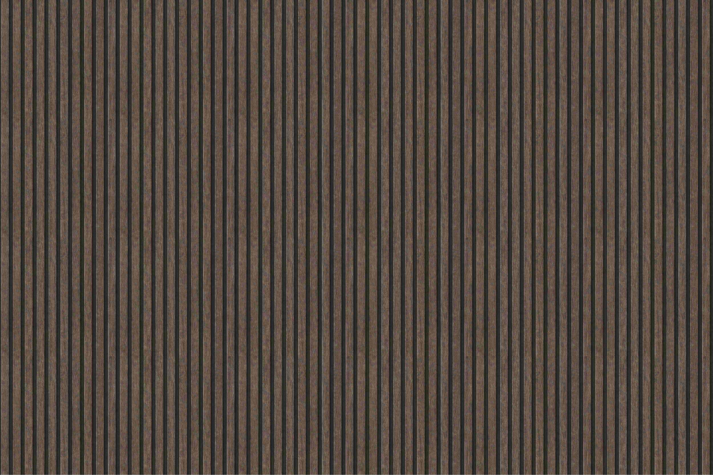 Braune Holzlattenplatte Tapete in your room — zoomed