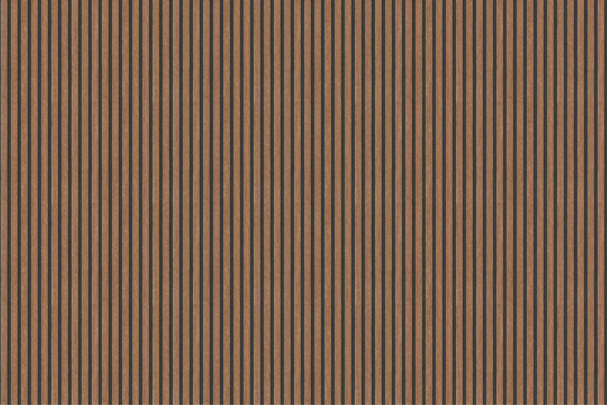 Tapet realist pentru panou din lemn vertical in your room — zoomed