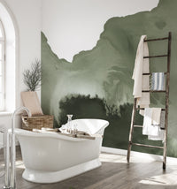 Pseudo Sage Watercolor Wall Mural - Giffywalls