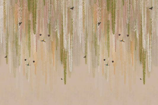 Mural de tapet Wisteria Banking Wisteria