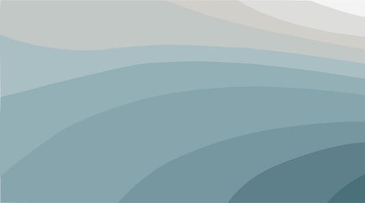 Aesthetic Blue Abstract Wall Mural
