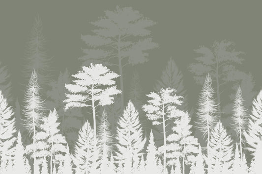 Mystic Woods Shadow Play Wall Mural