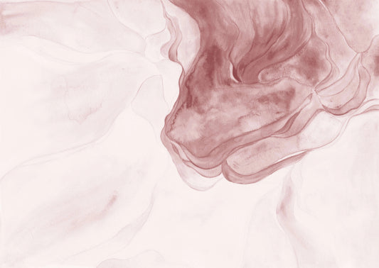 Brown Watercolor Abstract Wallpaper