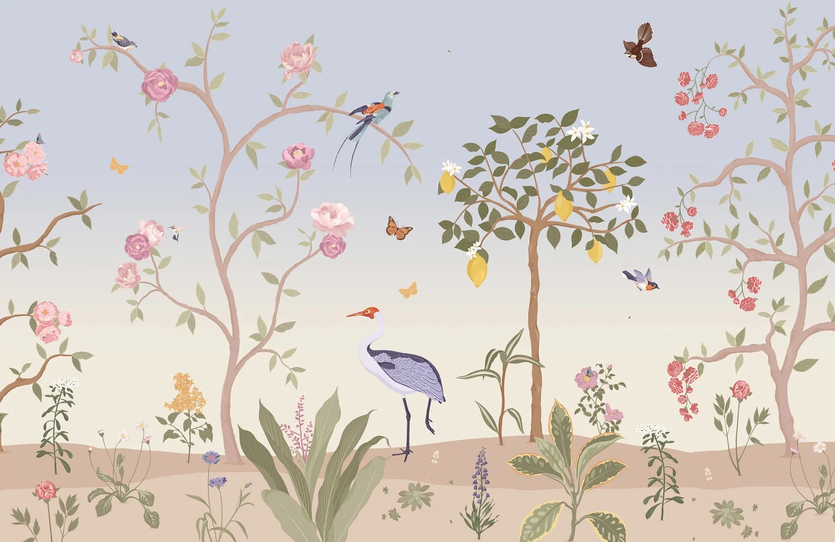 Chinoiserie Wallpapers - Spring Garden