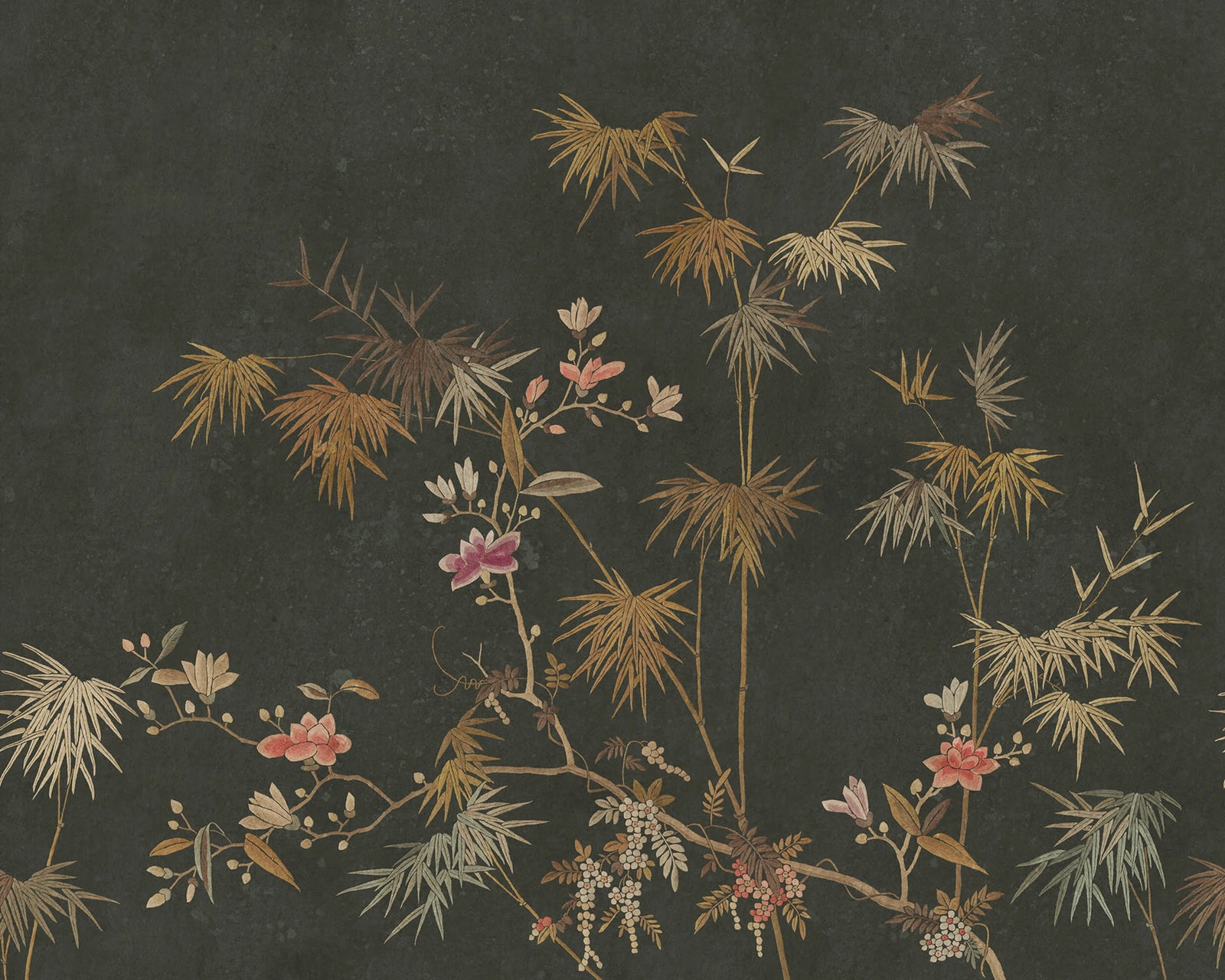Chinoiserie Garden Bamboo Grove tapet