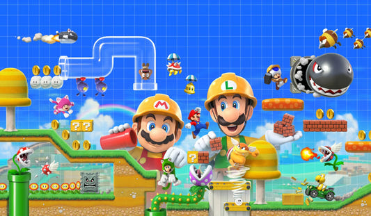 Sfondo per bambini Super Mario Bros