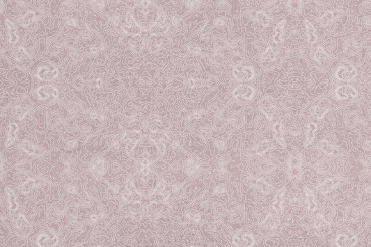 Chaotic Curves Design Wallpaper - Mauve