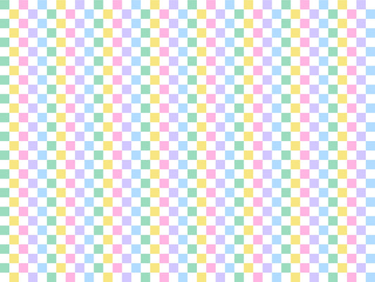 Colorful Checkerboard Pattern Wallpaper