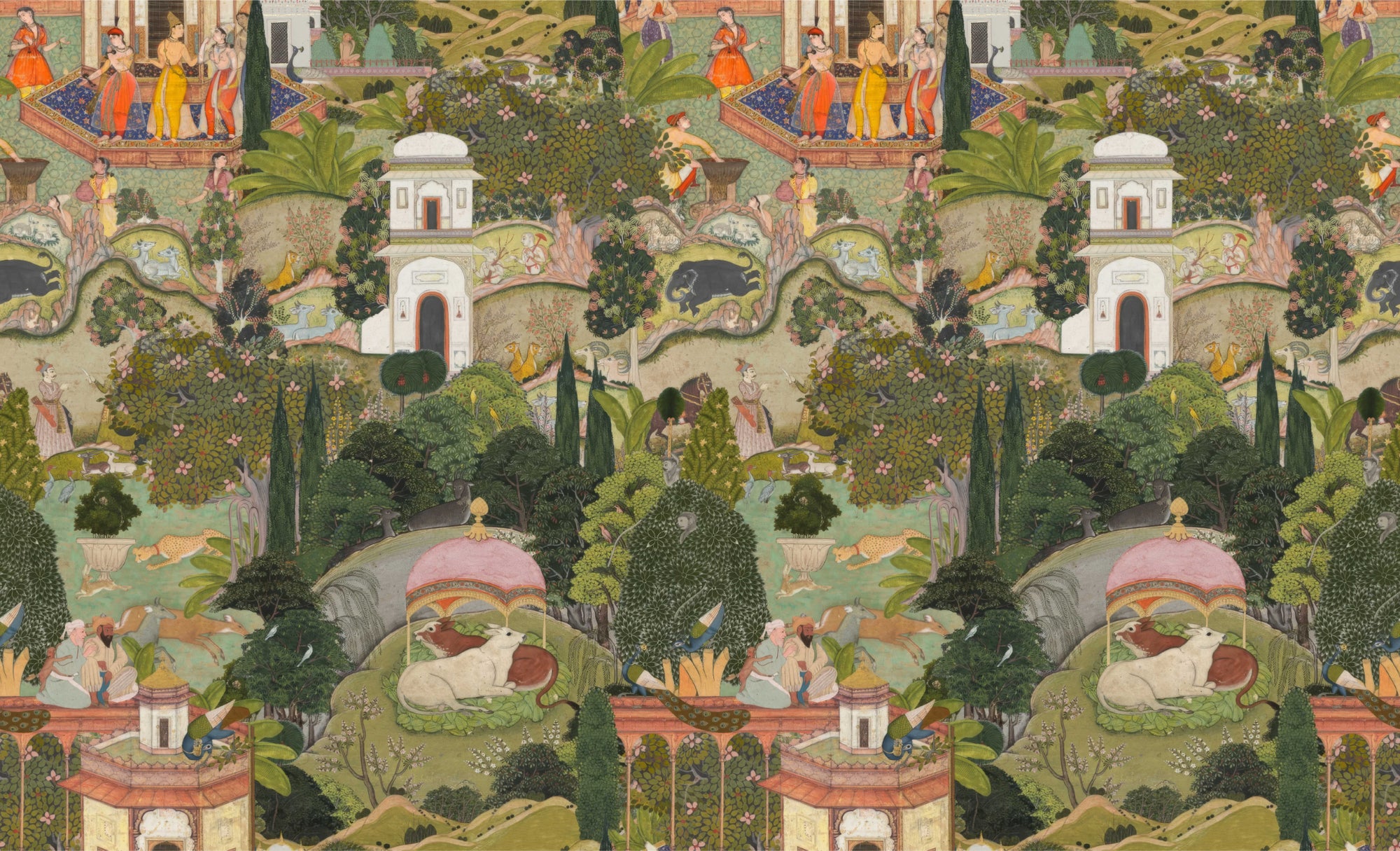 Sfondo del giardino Jaipur