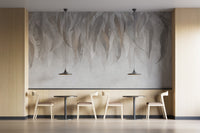 Minimalist grunge gleam wall design for spaces
