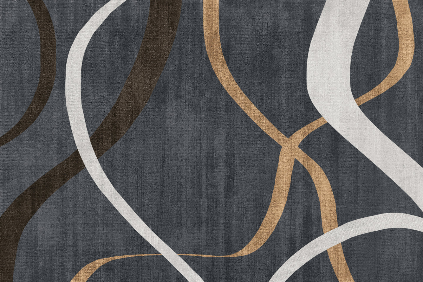 Murale da parete astratto geometrico di lusso in your room — zoomed