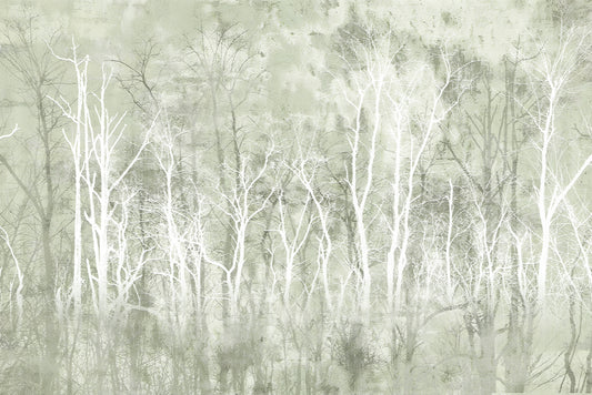 Mystic Green Forest Wall Mural