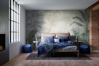 Lush greenery wallpaper mural for modern interiors
