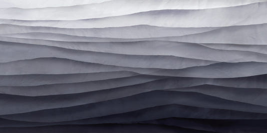 Monochromes abstraktes Wandbild