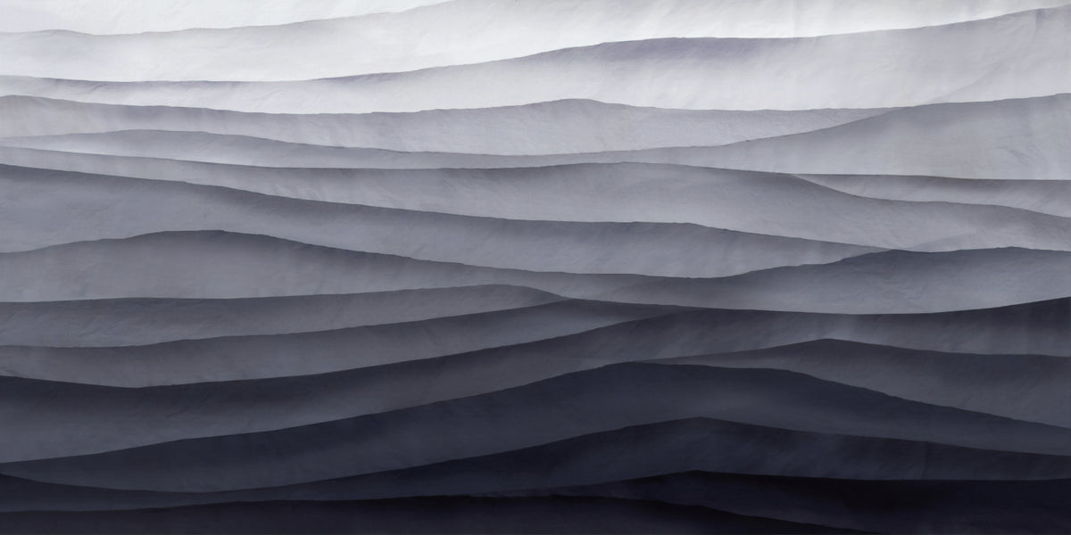 Monochrome Abstract Wall  Mural in your room — zoomed