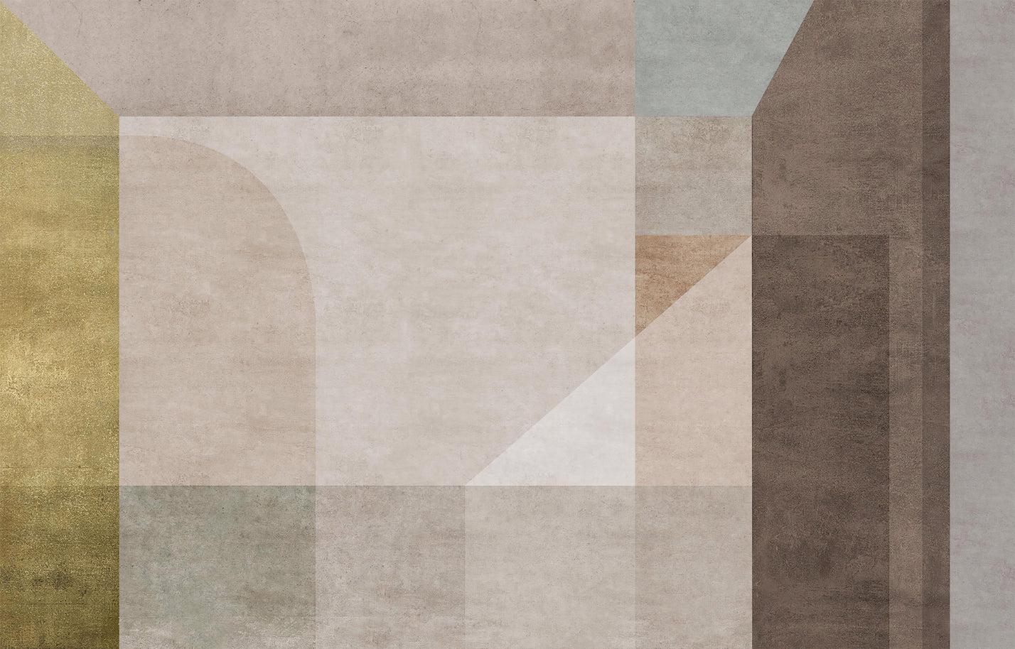 Murale moderno con texture geometrica in your room — zoomed
