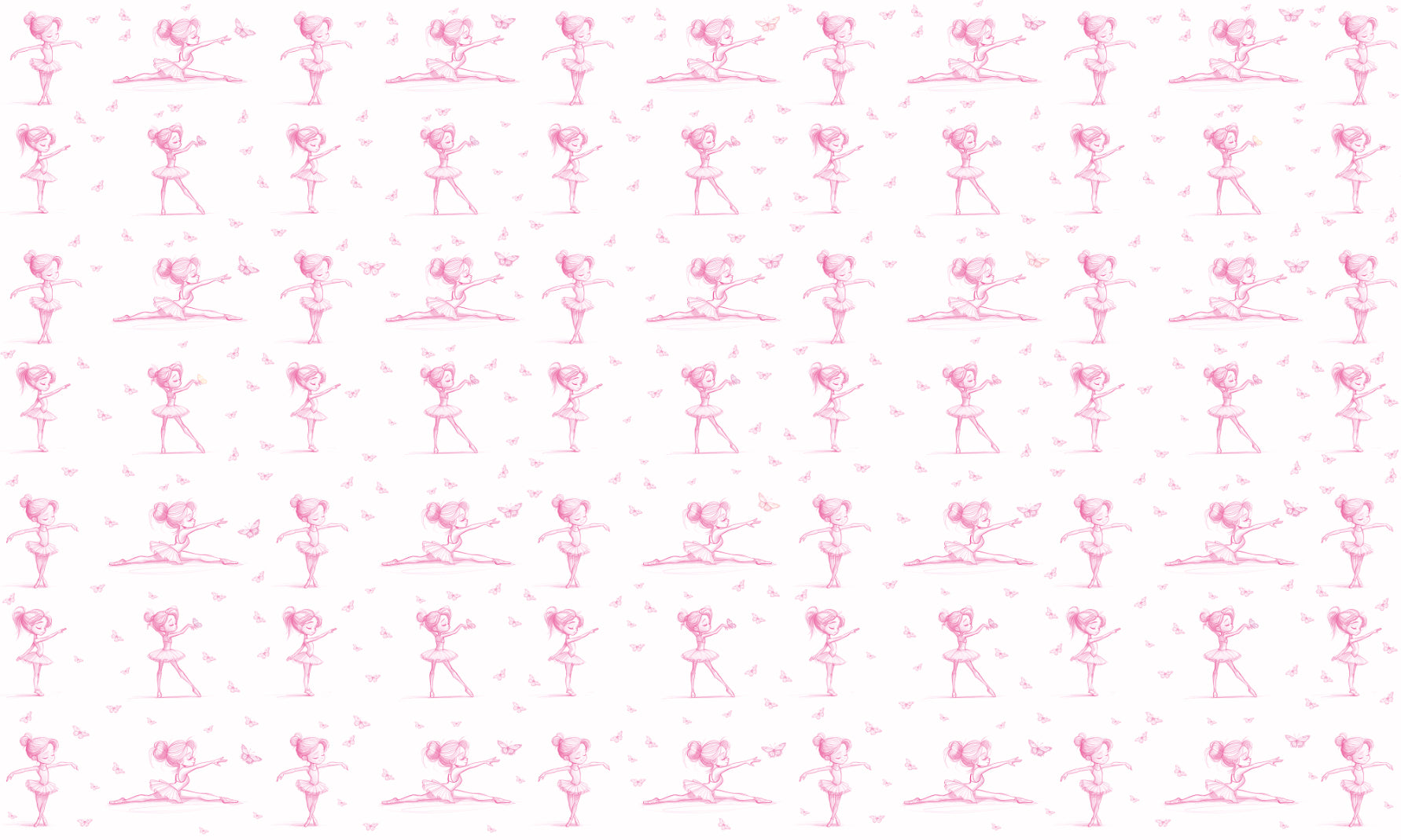 Zartes Tanzballett Tapete in your room — zoomed