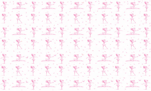 Delicate Dance Ballet Wallpaper