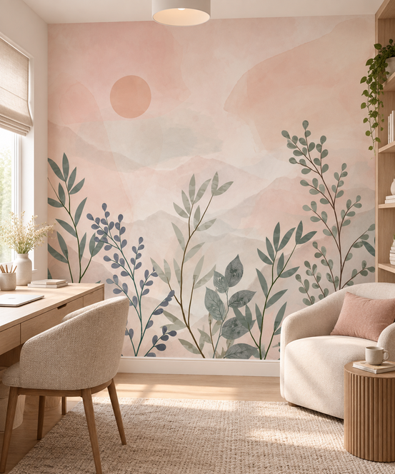 Ethereal Garden Wall Mural