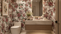 Garden of flowers and beetles Wall Mural