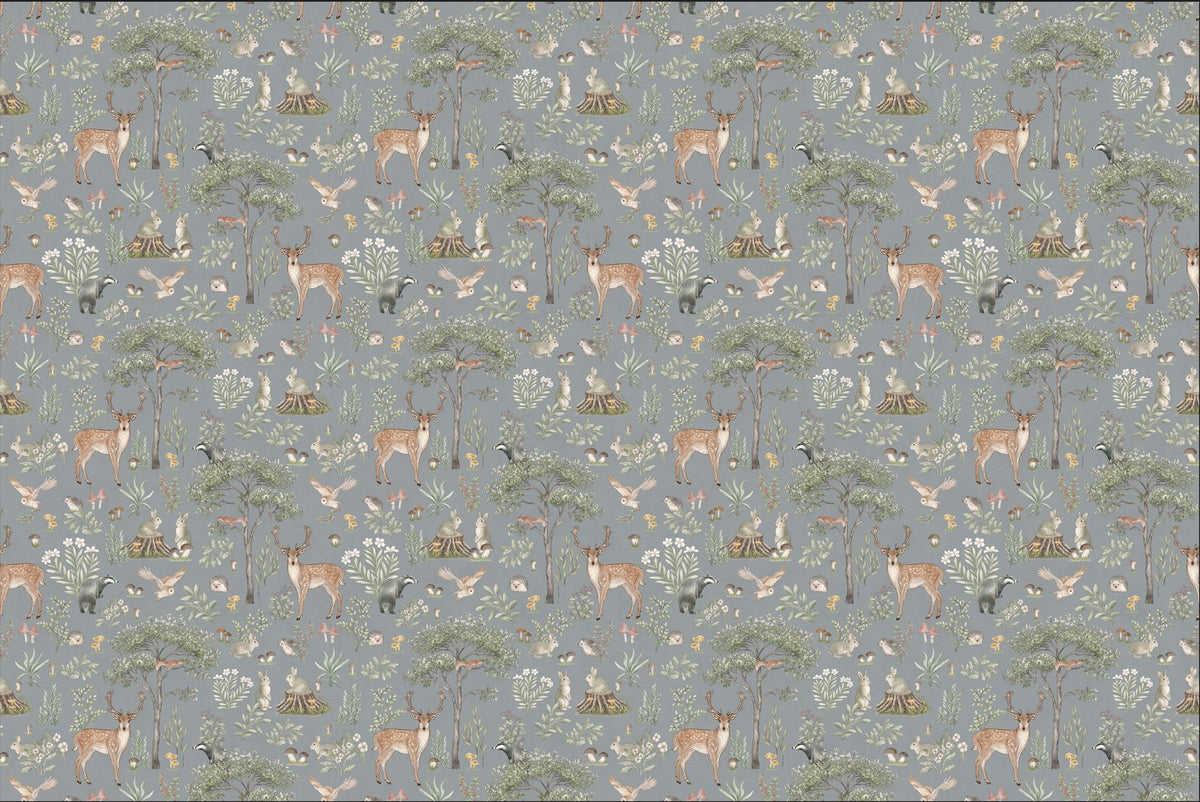 Fond d'écran de la faune bleu poussiéreux in your room — zoomed