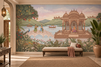 Wandbild „The Royal Lotus Pavilion“ – RJM07