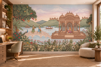 Wandbild „The Royal Lotus Pavilion“ – RJM07