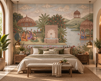 Fresque murale Le jardin enchanté de Raag-RJM08
