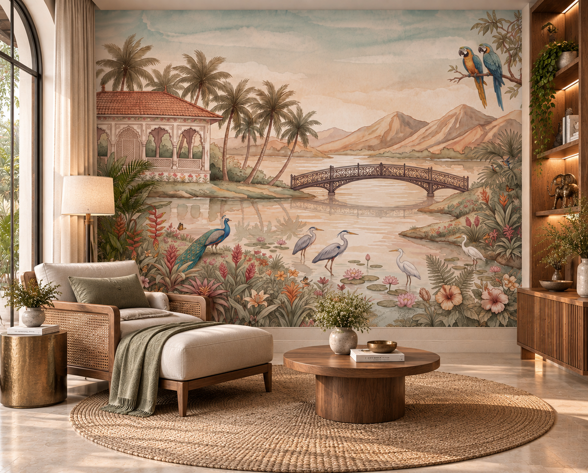 Wandbild „Jheel Kinara“-RJM19