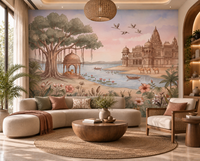 Pavitra Sarovar Wandmuurschildering-RJM21