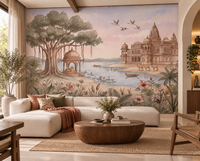 Pavitra Sarovar Wandmuurschildering-RJM21