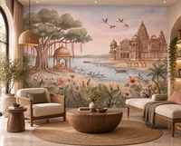 Pavitra Sarovar Wandmuurschildering-RJM21