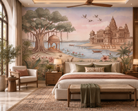 Pavitra Sarovar Wandmuurschildering-RJM21