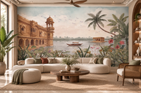 Mural de pared Jheel Mahal-RJM22