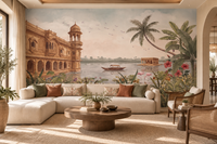 Mural de pared Jheel Mahal-RJM22