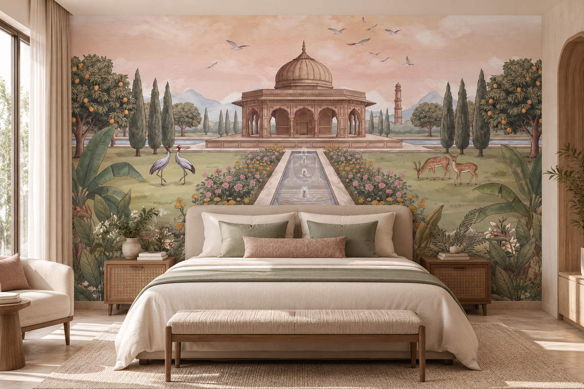 Mural de parede Baradari Bagh Royale-RJM26
