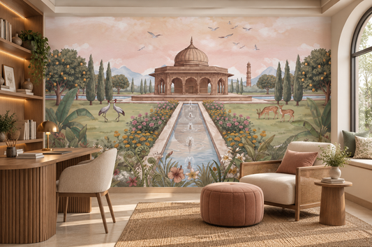 Baradari Bagh Royale-vægmaleri-RJM26