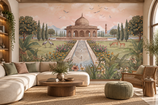 Baradari Bagh Royale-vægmaleri-RJM26
