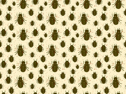 Crawling Beatles tapetmalerier