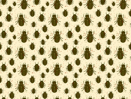 Crawling Beatles Wallpaper Murals