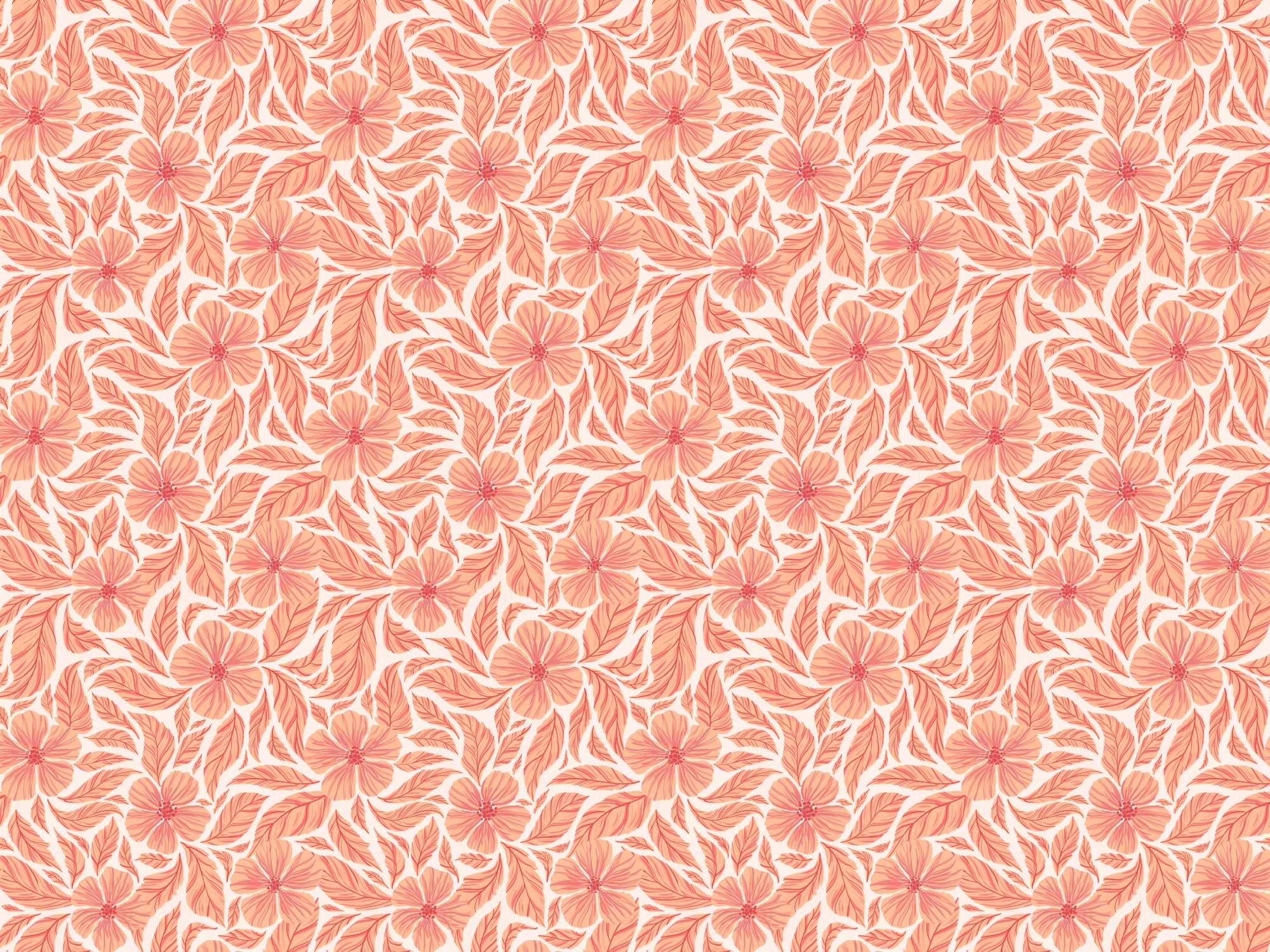 Flower Dance Wallpaper Murales in your room — zoomed